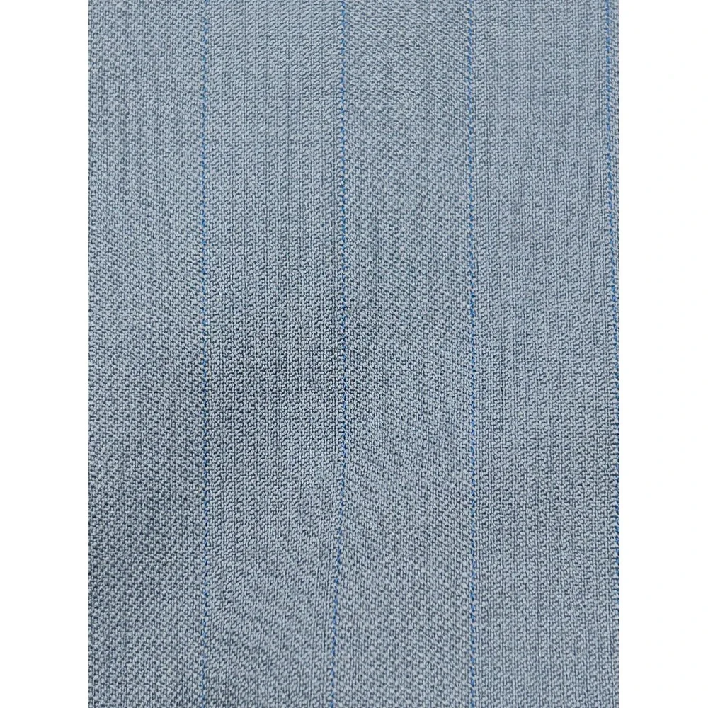 Venezia Sport Coat Blue Mens Size 50 R 100% Virgin Wool Pinstripe Italy